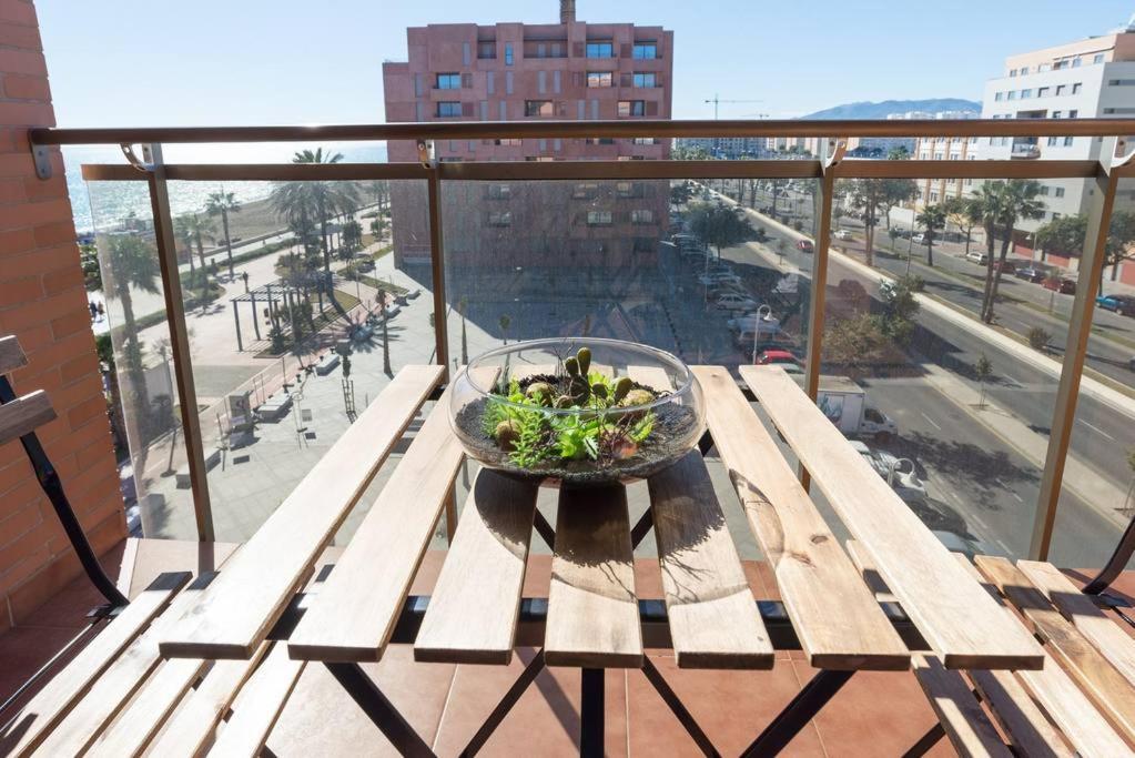 Apartamento Top Vistas Al Mar Lägenhet Málaga Exteriör bild